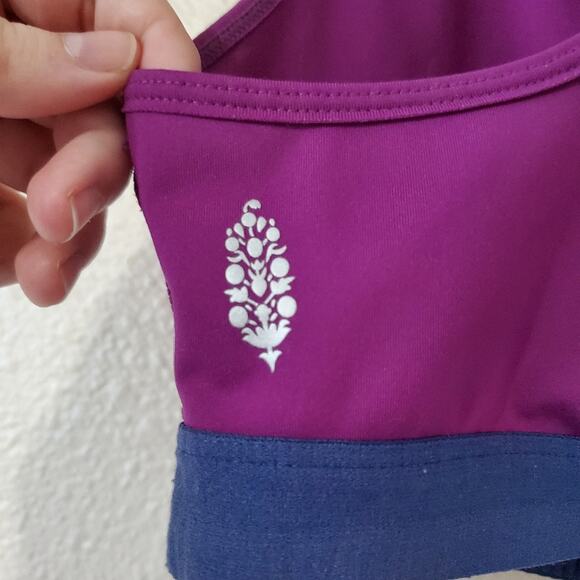 Free People Movement Plum Move Me Racerback Sports Bra - Picture 5 of 8